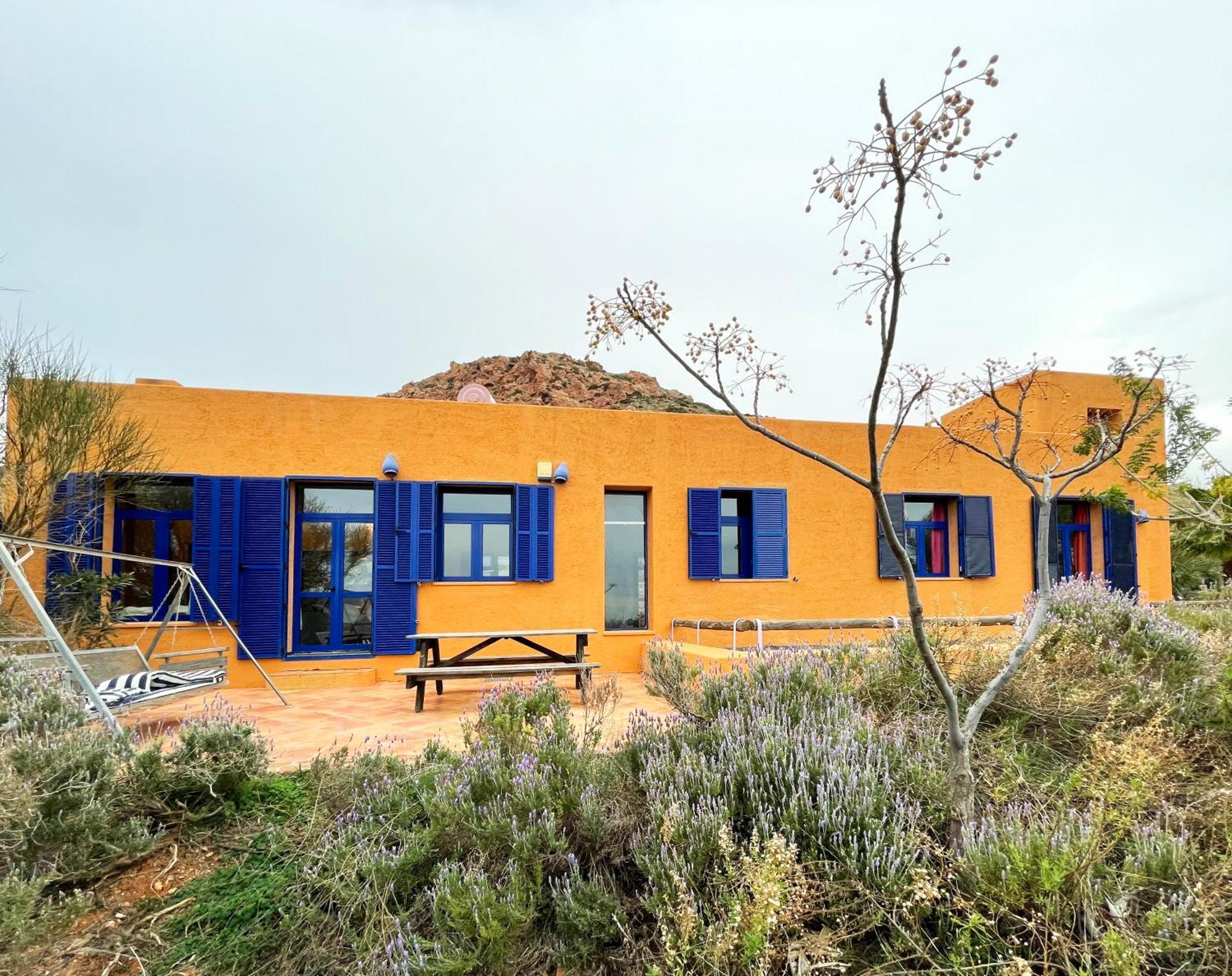Vila El Risco Colorado, Cabo De Gata Rodalquilar Exteriér fotografie